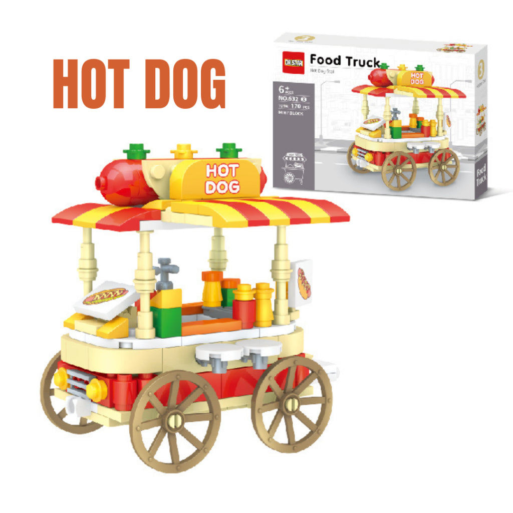 Kidmoro Mini Food Theme Building Blocks Set for Kids 6+