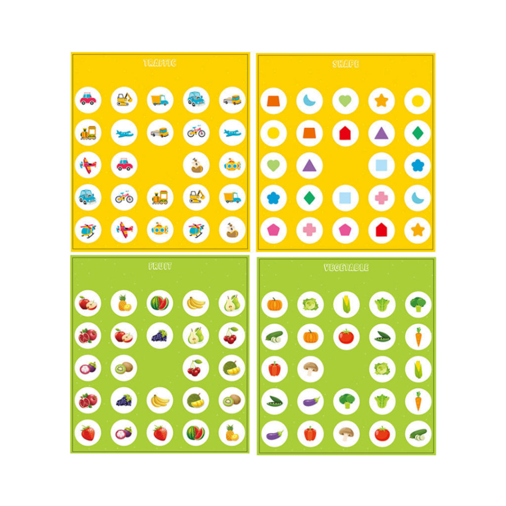 Kidmoro Matching Memory Game for Kids Early Learning Toys for Gift Preschool Camping