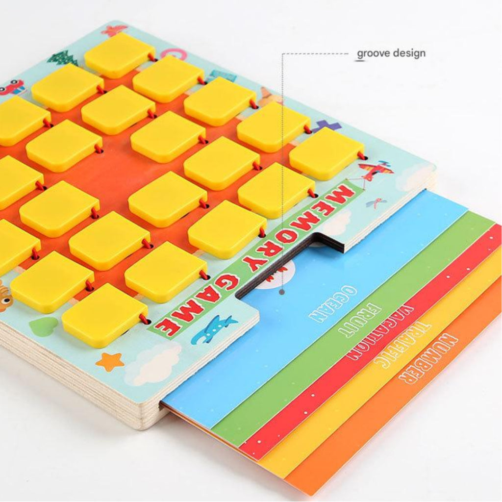 Kidmoro Matching Memory Game for Kids Early Learning Toys for Gift Preschool Camping