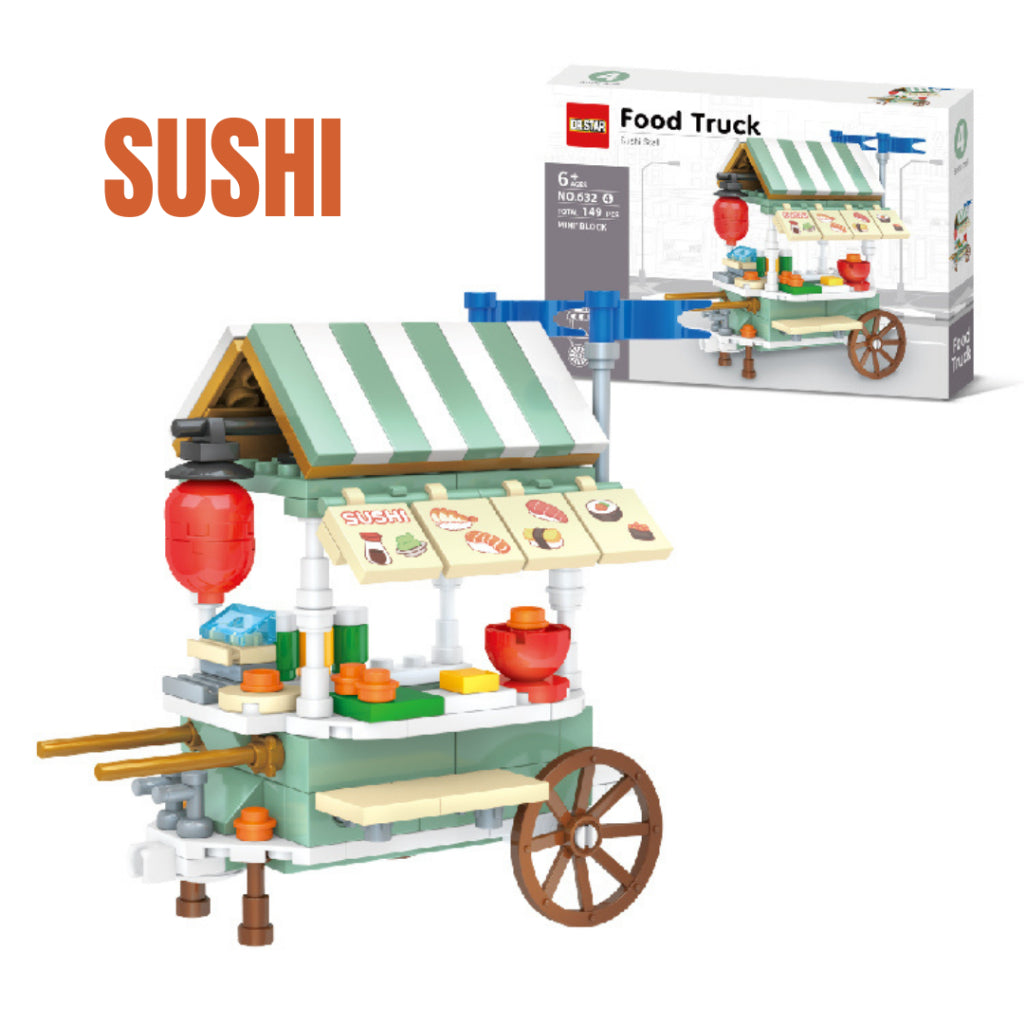 Kidmoro Mini Food Theme Building Blocks Set for Kids 6+