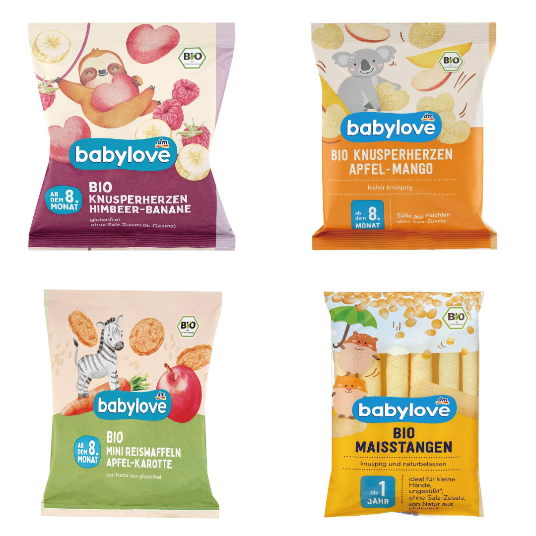 BabyLove Organic Baby Snack - Assorted