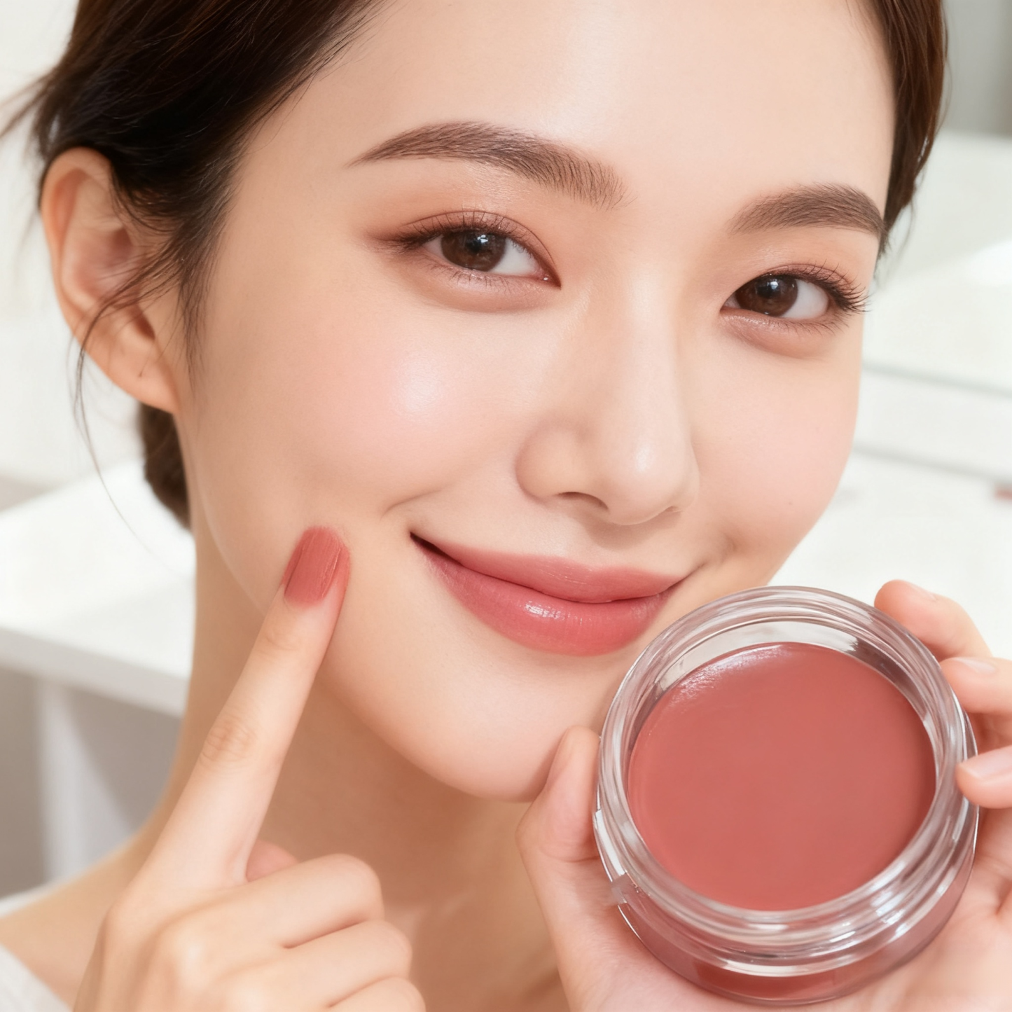 【ขวดเดียวจัดการทุกการแต่งหน้า】ครีมบลัชคอนทัวร์หน้าอเนกประสงค์