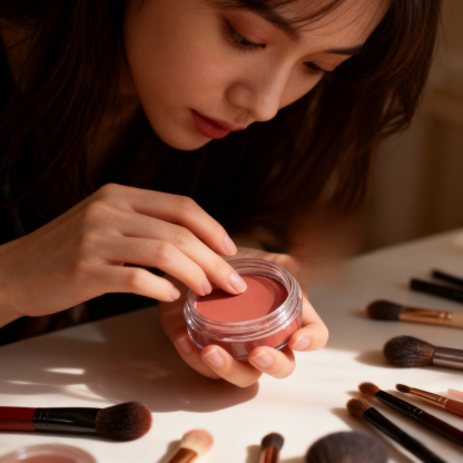 【ขวดเดียวจัดการทุกการแต่งหน้า】ครีมบลัชคอนทัวร์หน้าอเนกประสงค์