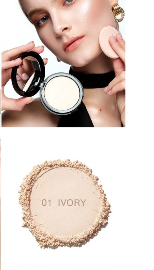 【✨ 💖ไม่ต้องกลัวสิว】แป้งอัดแข็งบำรุงผิวควบคุมความมัน ไม่มันเยิ้มตลอดวัน