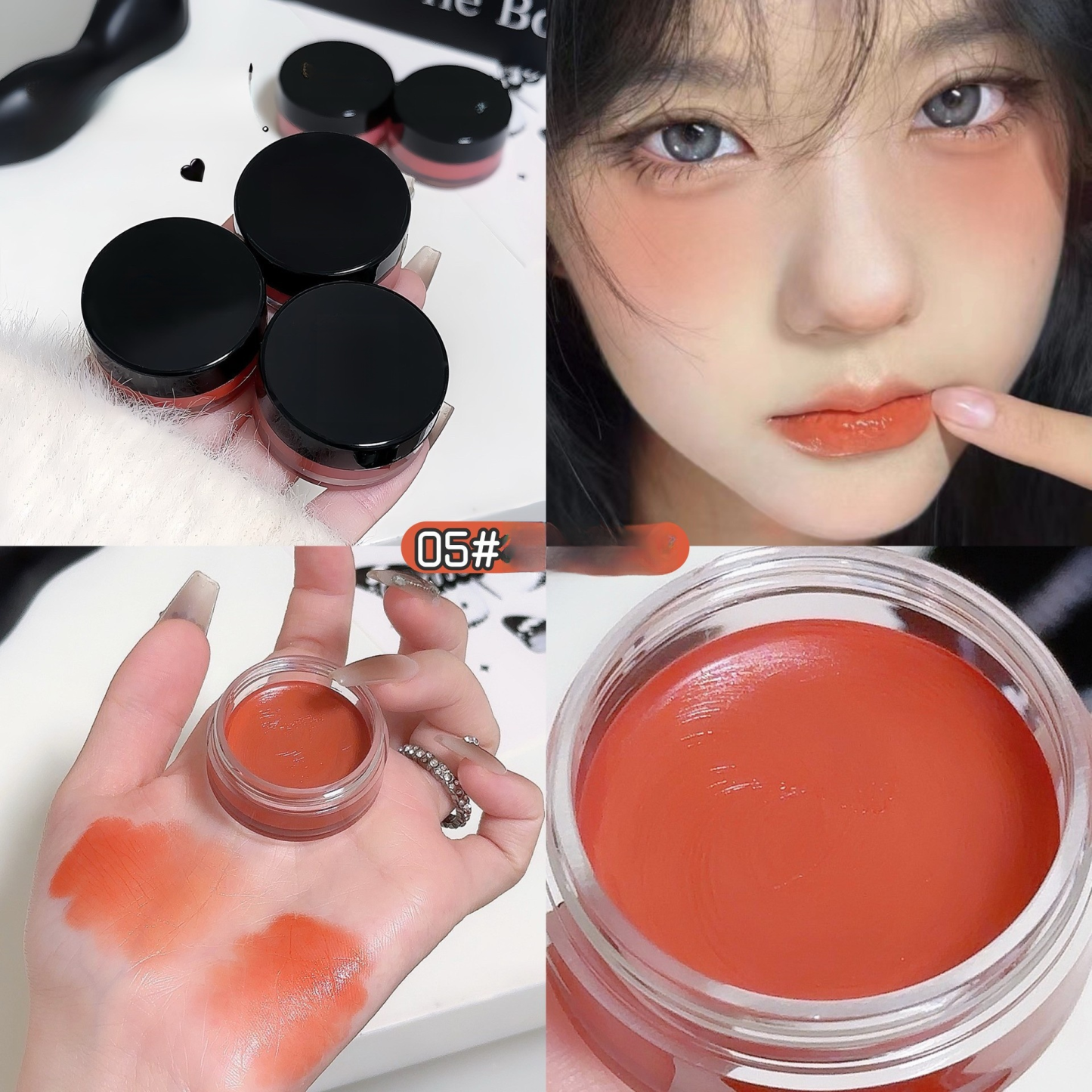 【ขวดเดียวจัดการทุกการแต่งหน้า】ครีมบลัชคอนทัวร์หน้าอเนกประสงค์