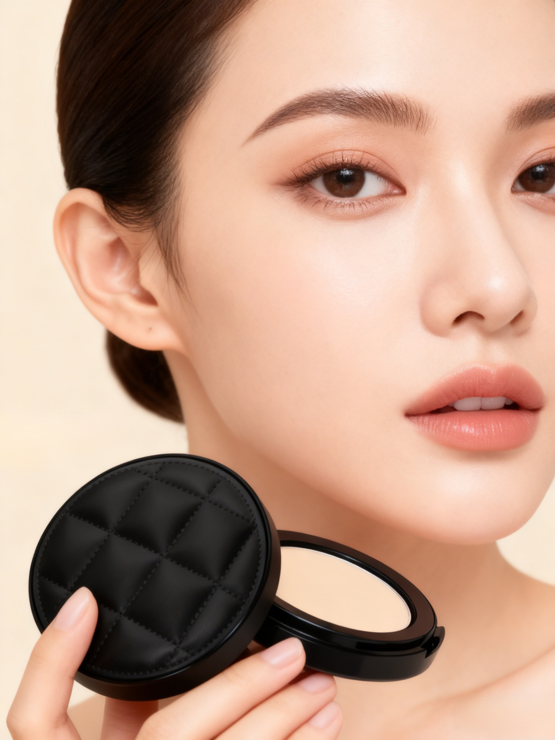 【✨ 💖ไม่ต้องกลัวสิว】แป้งอัดแข็งบำรุงผิวควบคุมความมัน ไม่มันเยิ้มตลอดวัน