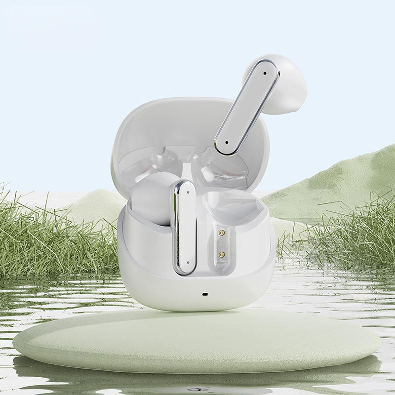 【ใส่ได้นานโดยไม่เมื่อยหู ลดเสียงรบกวนอย่างมีประสิทธิภาพ】หูฟังบลูทูธไร้สาย