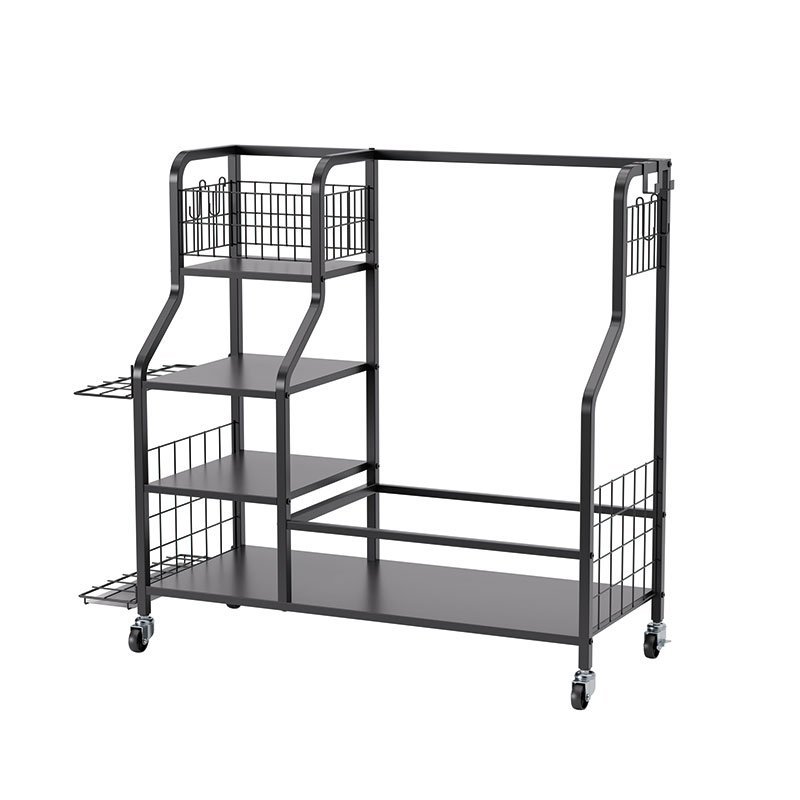 Golf Storage Garage Organizer Bag Storage Cart Extra Large Design Golfing Equipment Rack for Golf Cl