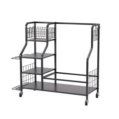 Golf Storage Garage Organizer Bag Storage Cart Extra Large Design Golfing Equipment Rack for Golf Cl