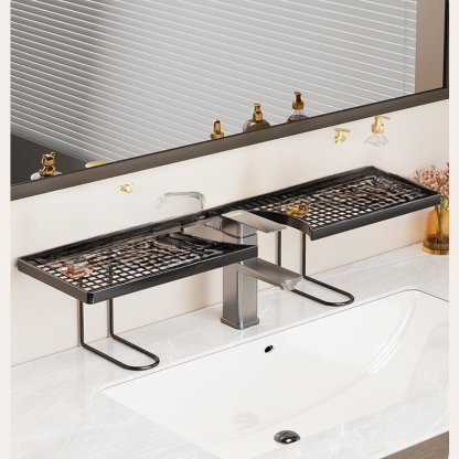 FM 輕奢簡約洗手台置物架