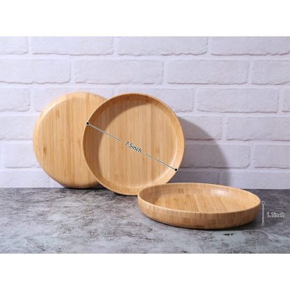 Bamboo Dinner Plate Set