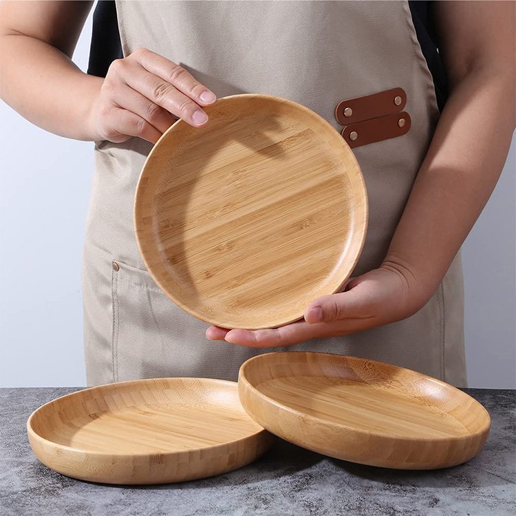 Bamboo Dinner Plate Set