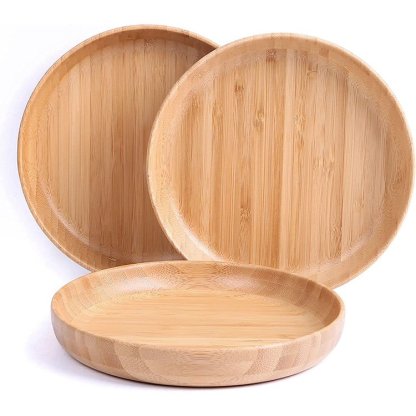 Bamboo Dinner Plate Set