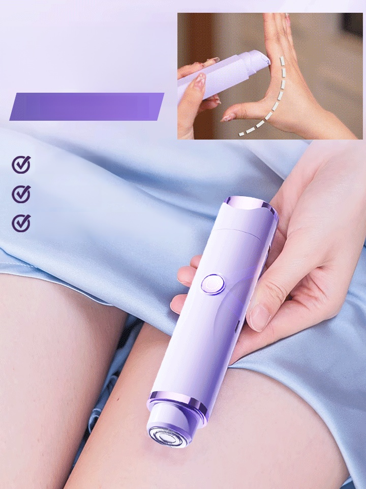 เครื่องโกนหนวดสองหัวที่ขายดีที่สุด สาวไทยต้องมีรับซัมเมอร์! เครื่องกำจัดขนหัวคู่ อ่อนโยนไม่ทิ้งจุดดำ ใส่สายเดี่ยวได้อย่างมั่นใจ