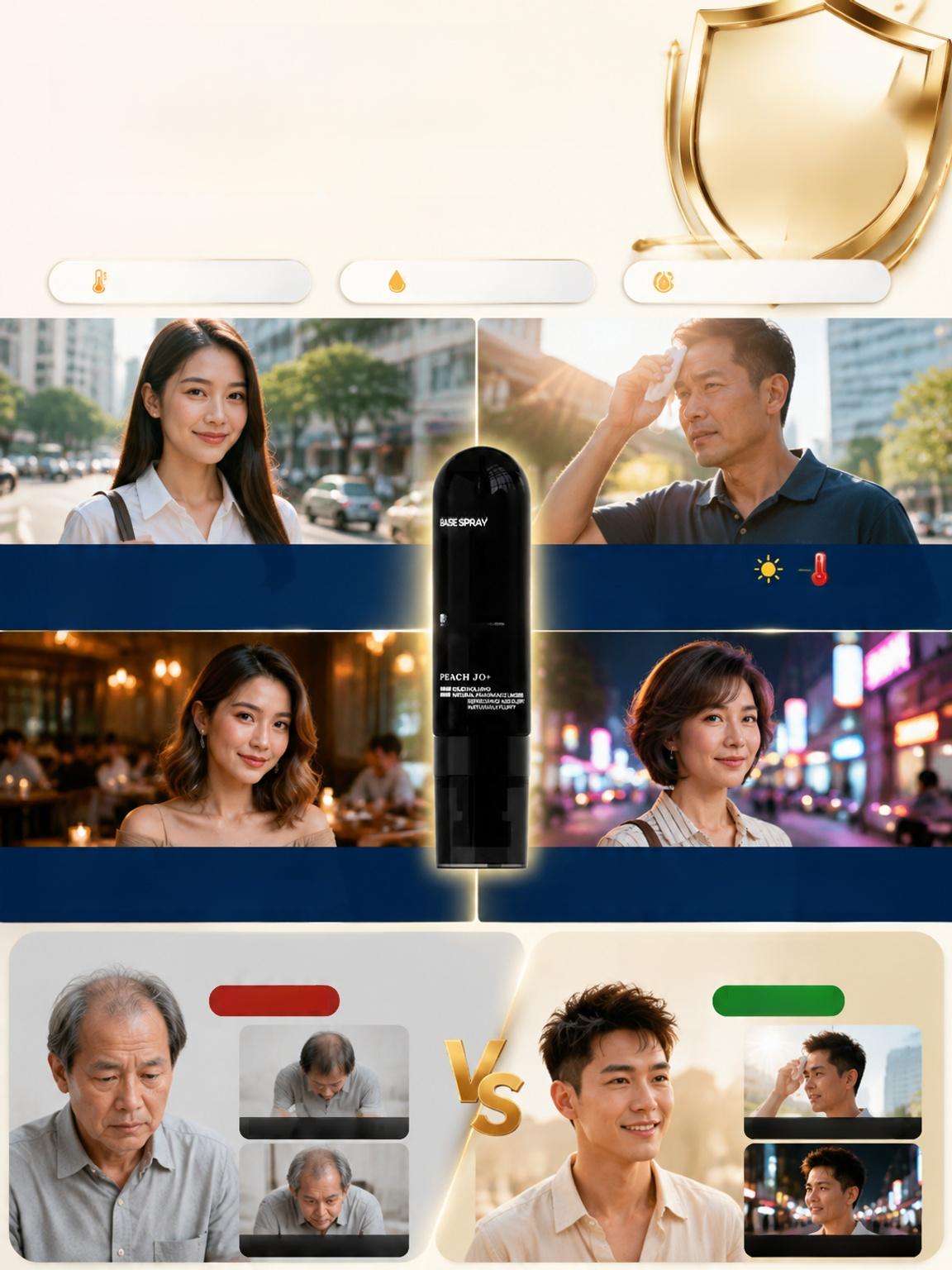 สเปรย์จัดแต่งทรงผม 3 วินาที ผมดูฟูเบาสบาย มือใหม่ก็ทำได้ แค่ฉีดแล้วจับใน 3 วิ! บอกลาผมลีบแบน สะอาดเบาสบายตลอดวัน!