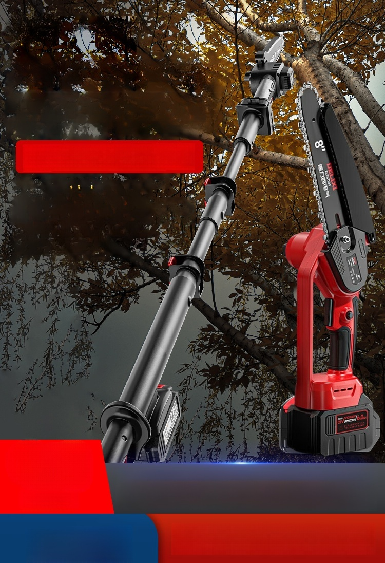 🔧 เลื่อยตัดแต่งกิ่งสูง 4in1 ปลอดภัย มั่นใจ ตัดแต่งกิ่งสูงง่าย สบายแรงขึ้น!✨สามารถสูงได้ถึงห้าเมตร เลื่อยต้นไม้ใหญ่ 50 ซม