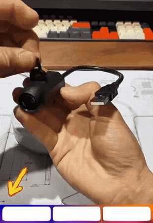 【เพิ่มความสว่างไสวให้กับพื้นที่ของคุณ เปลี่ยนลุคของคุณ】ไฟโปรเจคเตอร์ LED Ambient พร้อมสไลด์แบบเปลี่ยนได้✨