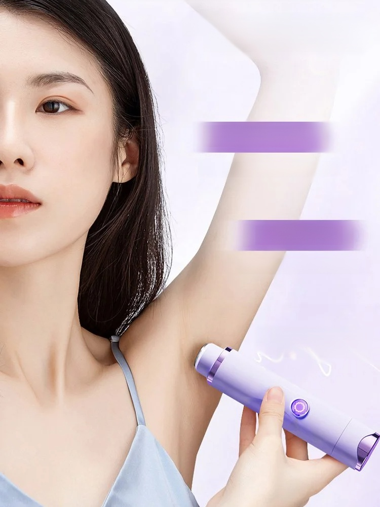 เครื่องโกนหนวดสองหัวที่ขายดีที่สุด สาวไทยต้องมีรับซัมเมอร์! เครื่องกำจัดขนหัวคู่ อ่อนโยนไม่ทิ้งจุดดำ ใส่สายเดี่ยวได้อย่างมั่นใจ