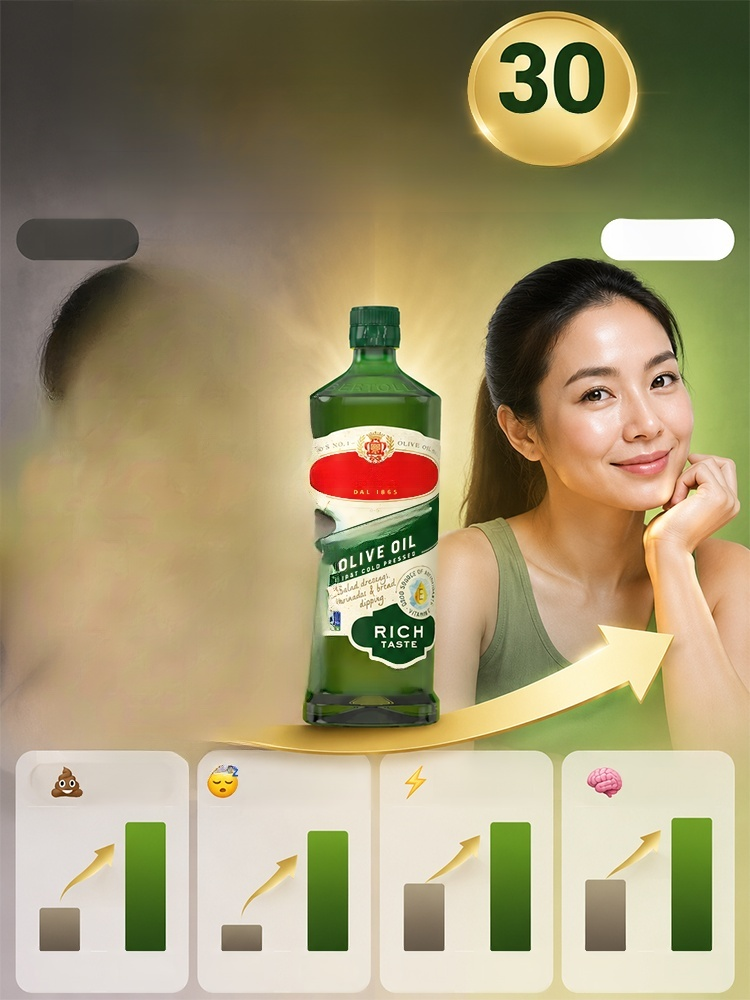 ดื่มน้ำมันมะกอก Extra Virgin 100% เพียง 1 ช้อนทุกเช้า ช่วยเคลียร์หลอดเลือด ลดไขมันเลวและไตรกลีเซอไรด์ พร้อมกระตุ้นขับถ่ายและลดการอักเสบเรื้อรัง เห็นผลใน 30 วัน