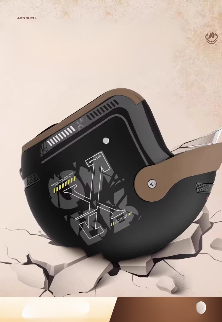 🛵 หมวกกันน็อคเลนส์โค้งยอดนิยมจากไทย 🔥 มุมมองกว้างพิเศษ⤴️ เบาและสบาย✨ มีหลายสีให้เลือก! 🌪️ การออกแบบกันลมเฉพาะ + เลนส์ปรับได้ 3 ระดับ ล็อคทันทีที่ดึง🔒