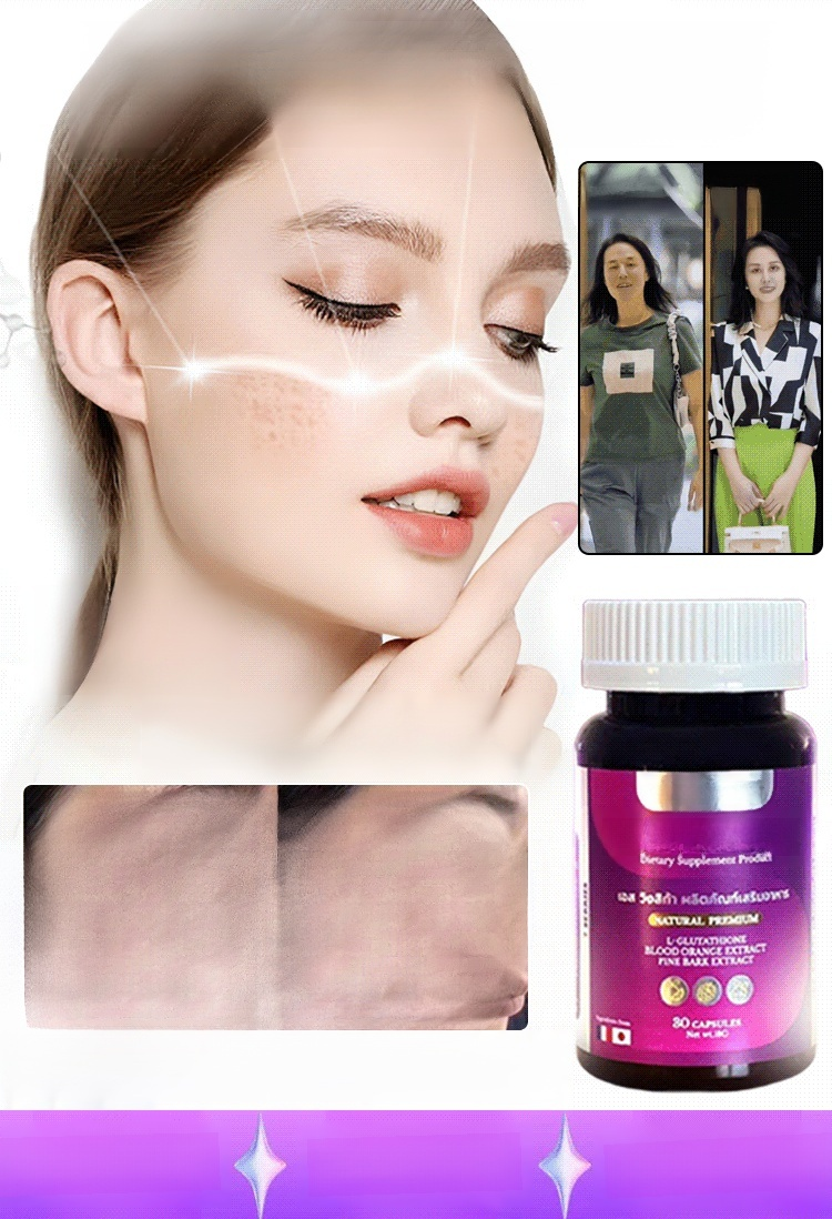 【จุดด่างดำหายไป】แคปซูลวิตามินรวมสำหรับผู้หญิง 5 ส่วนผสมมหัศจรรย์ ช่วยให้ผิวขาวใส แข็งแรง จากภายในสู่ภายนอก