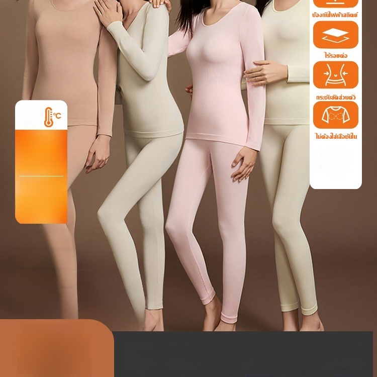 ชุดลองจอนกันหนาวขนนุ่ม 2 ด้านแบบหนาสำหรับผู้หญิง