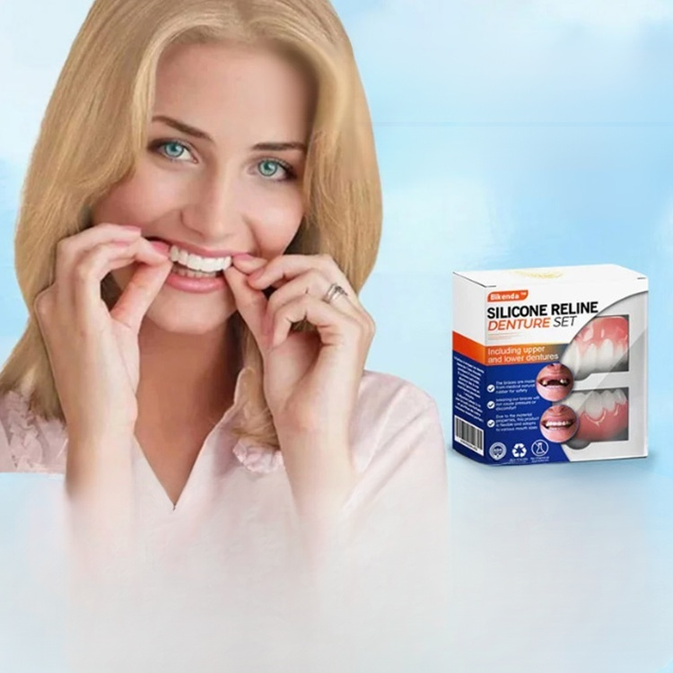 ยิ้มสวยมั่นใจใน 1 วินาที! ฟันปลอมซิลิโคนเกรดพรีเมียม ปิดฟันห่าง ฟันหลอ เนียนสนิท ✨🦷😁  ไม่ต้องจ่ายแพงทำวีเนียร์! ซิลิโคนครอบฟันขาวสะอาด เปลี่ยนฟันเสียเป็นฟันสวยได้ทันที 🌟🔥