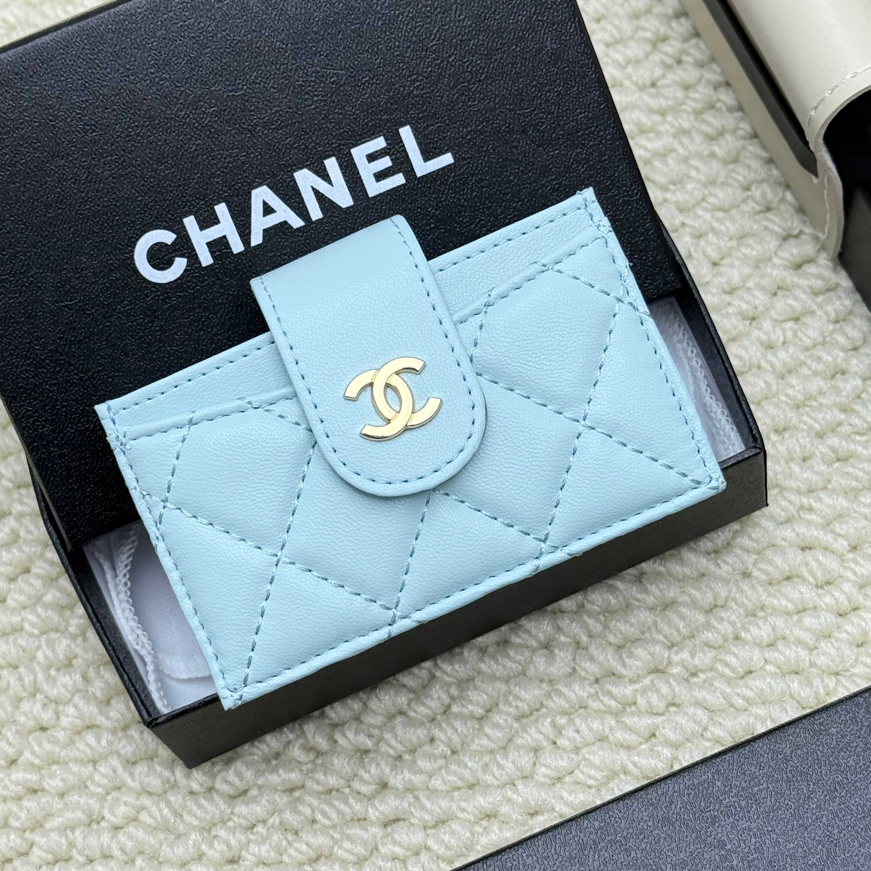シャネル「Chanel」シャネル アコーディオンカードケース / カードホルダー