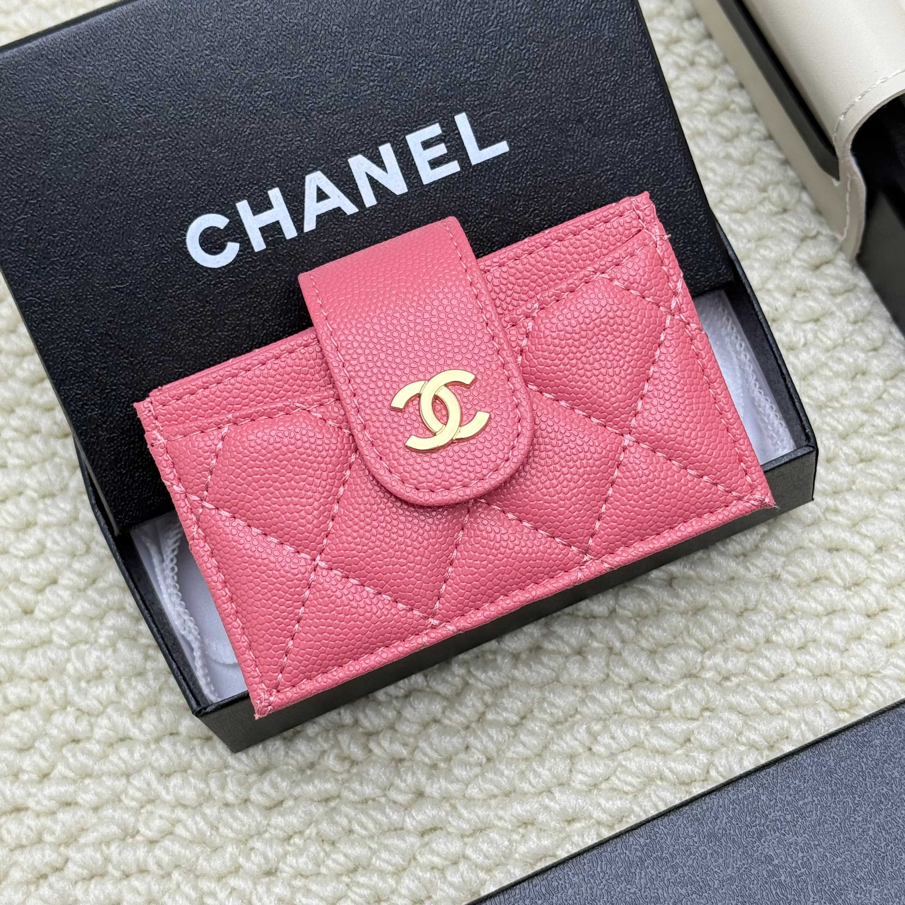 シャネル「Chanel」シャネル アコーディオンカードケース / カードホルダー