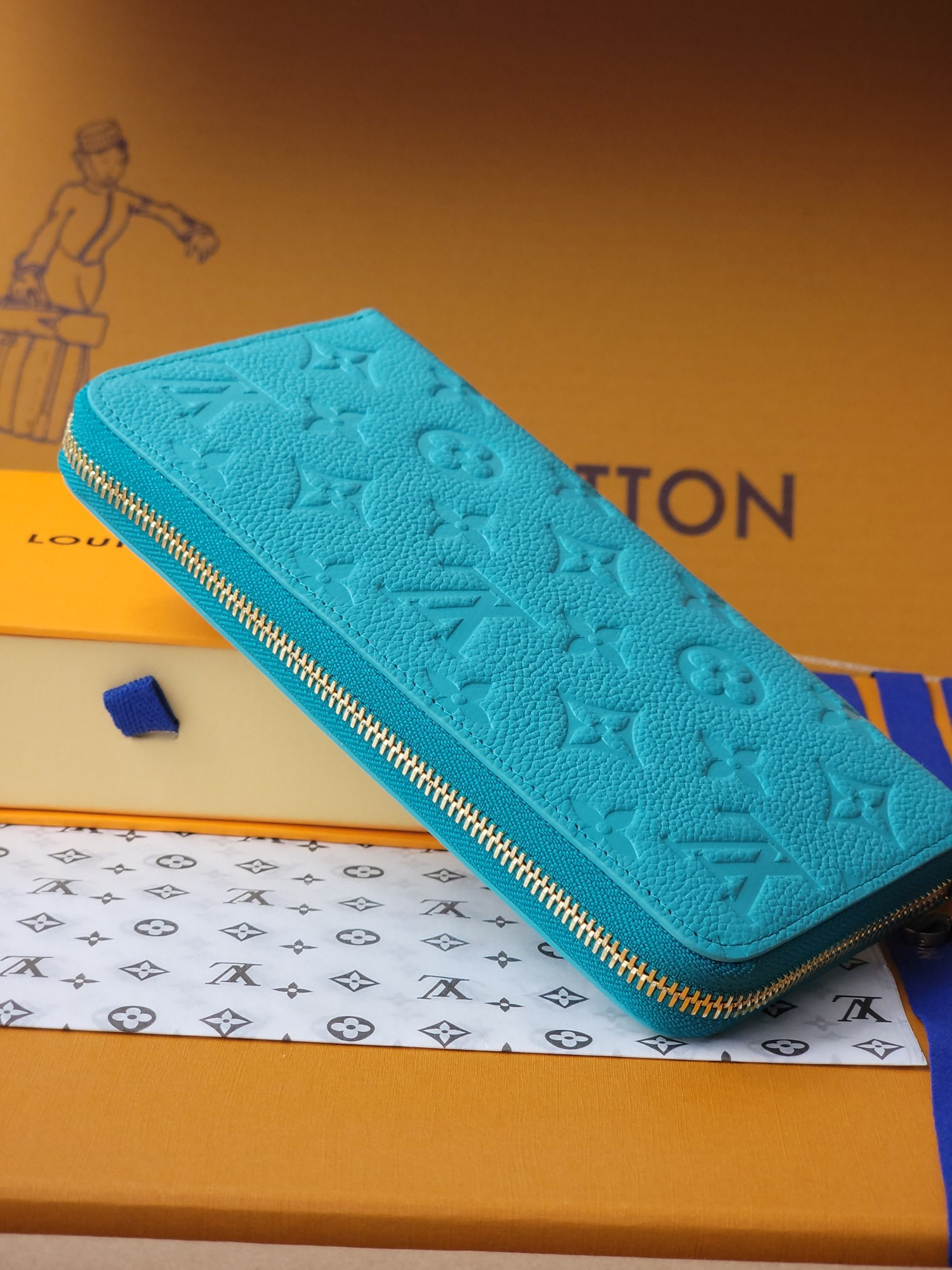 ルイ・ヴィトン「Louis Vuitton」ルイ・ヴィトン LV×TM ジッピーウォレット / 長財布