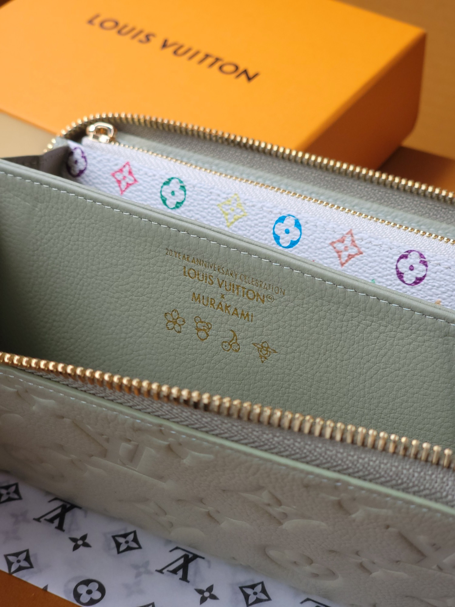 ルイ・ヴィトン「Louis Vuitton」ルイ・ヴィトン LV×TM ジッピーウォレット / 長財布