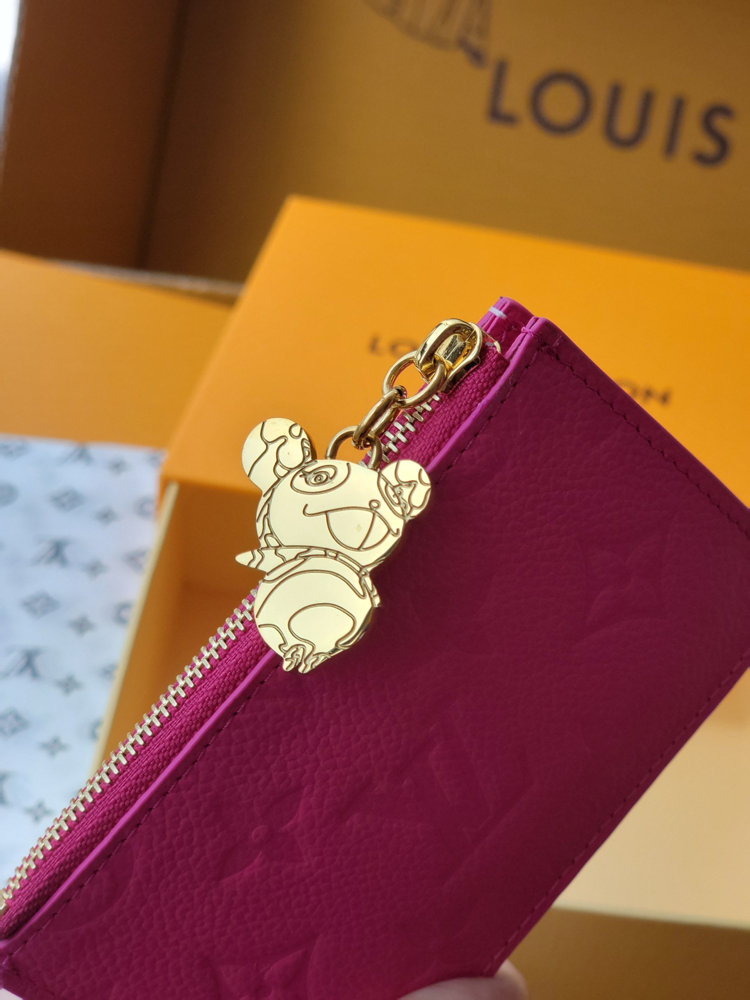 ルイ・ヴィトン「Louis Vuitton」ルイ・ヴィトン LV×TM ジッピーウォレット / 長財布