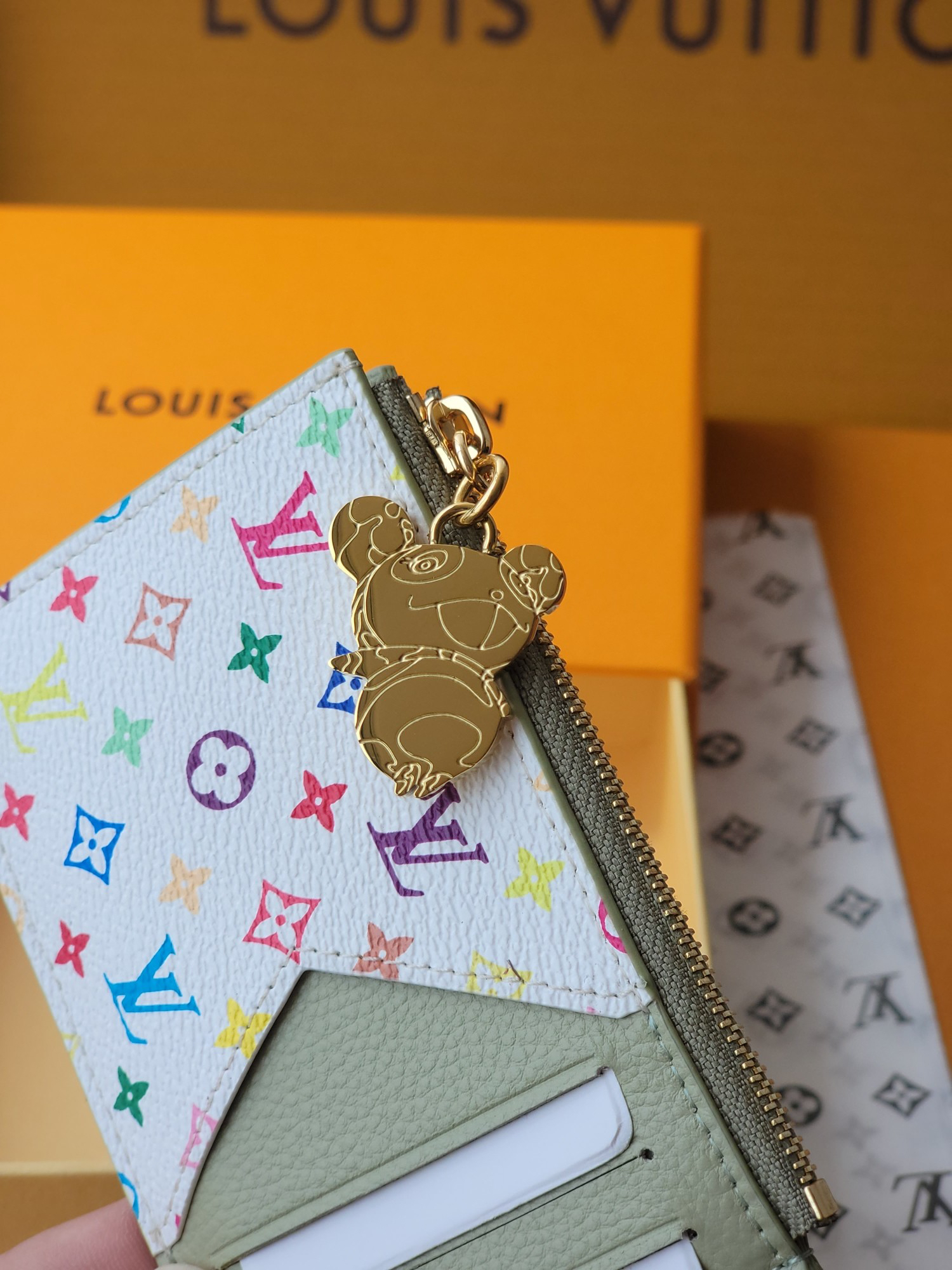ルイ・ヴィトン「Louis Vuitton」ルイ・ヴィトン LV×TM ジッピーウォレット / 長財布
