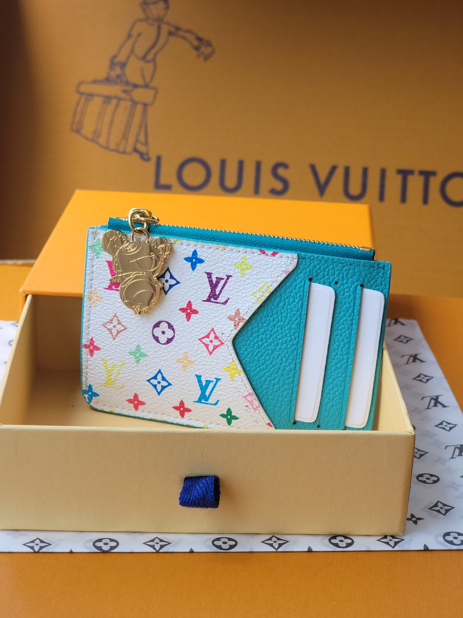 ルイ・ヴィトン「Louis Vuitton」ルイ・ヴィトン LV×TM ジッピーウォレット / 長財布