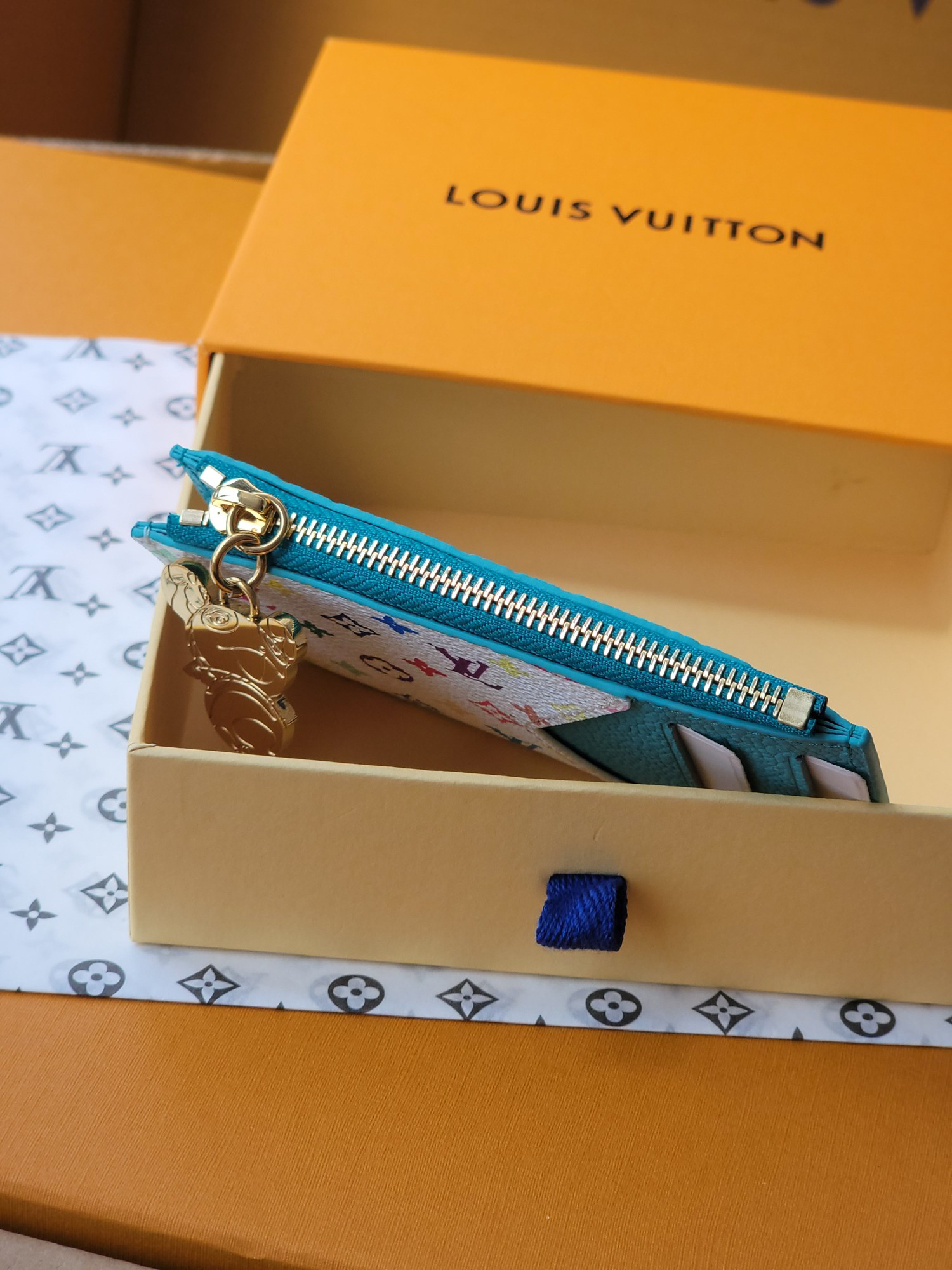 ルイ・ヴィトン「Louis Vuitton」ルイ・ヴィトン LV×TM ジッピーウォレット / 長財布