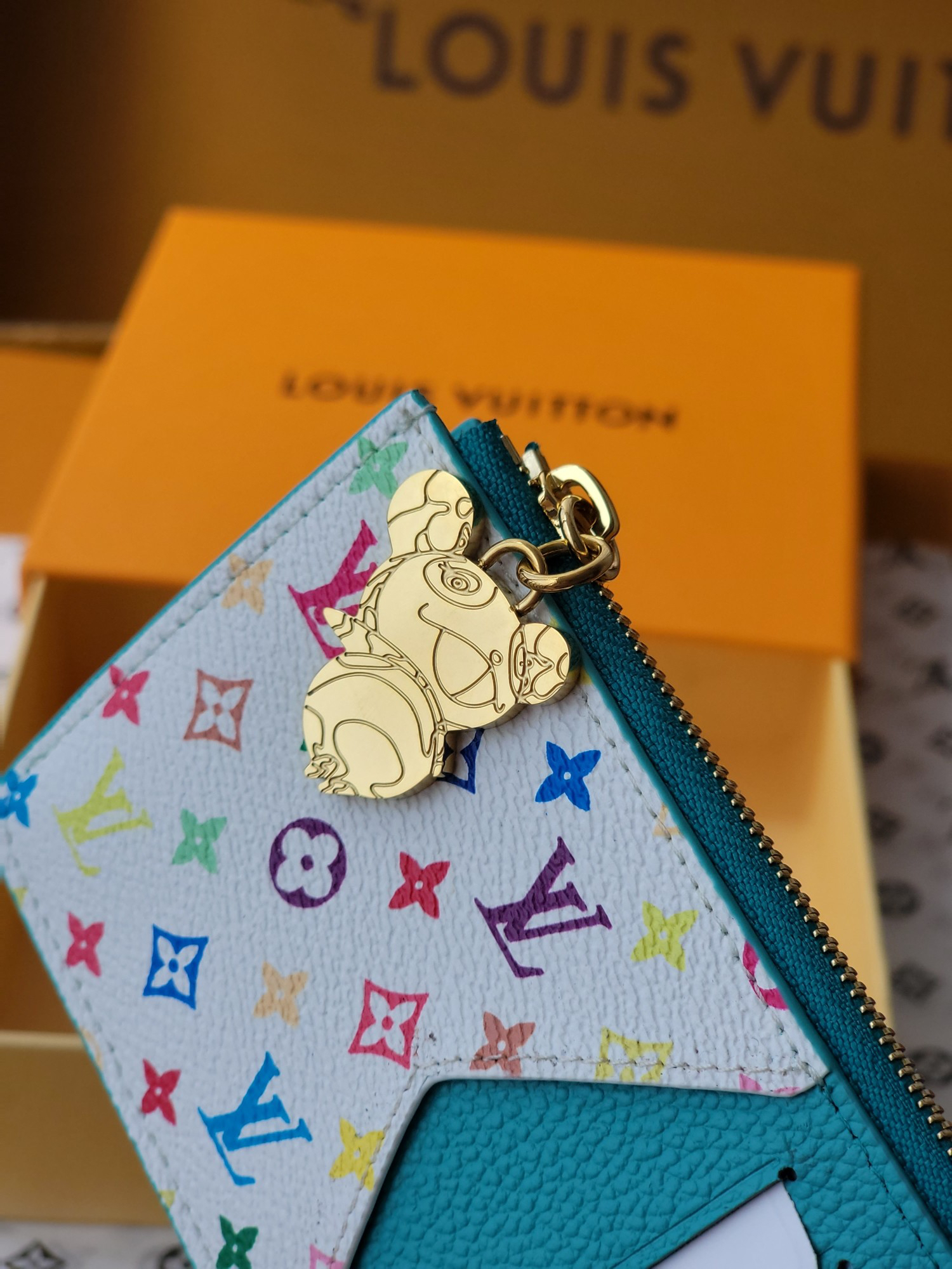 ルイ・ヴィトン「Louis Vuitton」ルイ・ヴィトン LV×TM ジッピーウォレット / 長財布