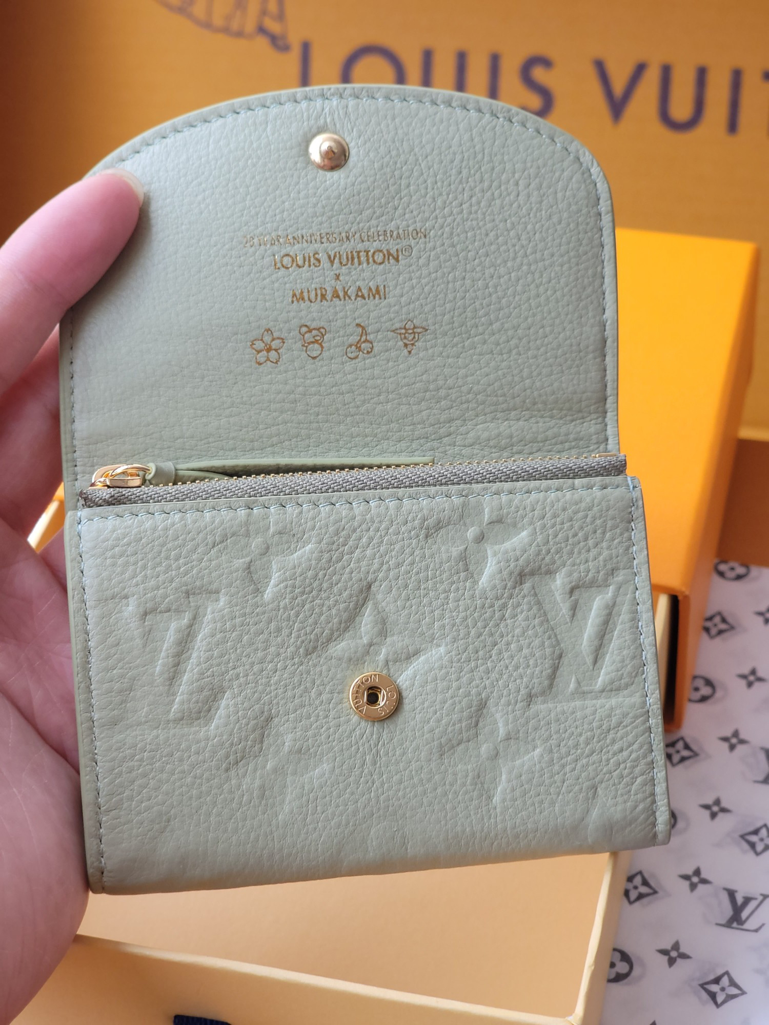 ルイ・ヴィトン「Louis Vuitton」ルイ・ヴィトン LV×TM ジッピーウォレット / 長財布