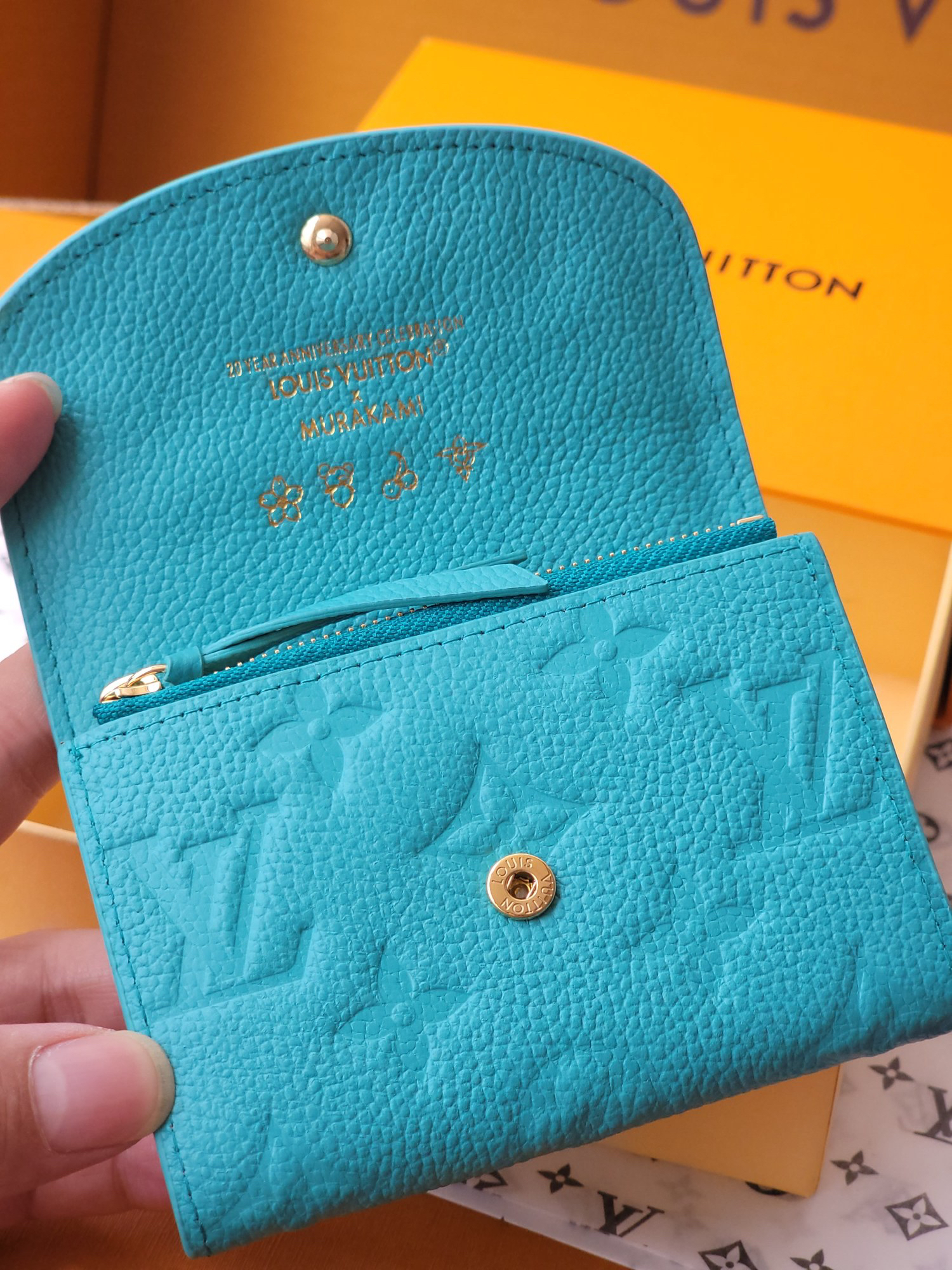 ルイ・ヴィトン「Louis Vuitton」ルイ・ヴィトン LV×TM ジッピーウォレット / 長財布
