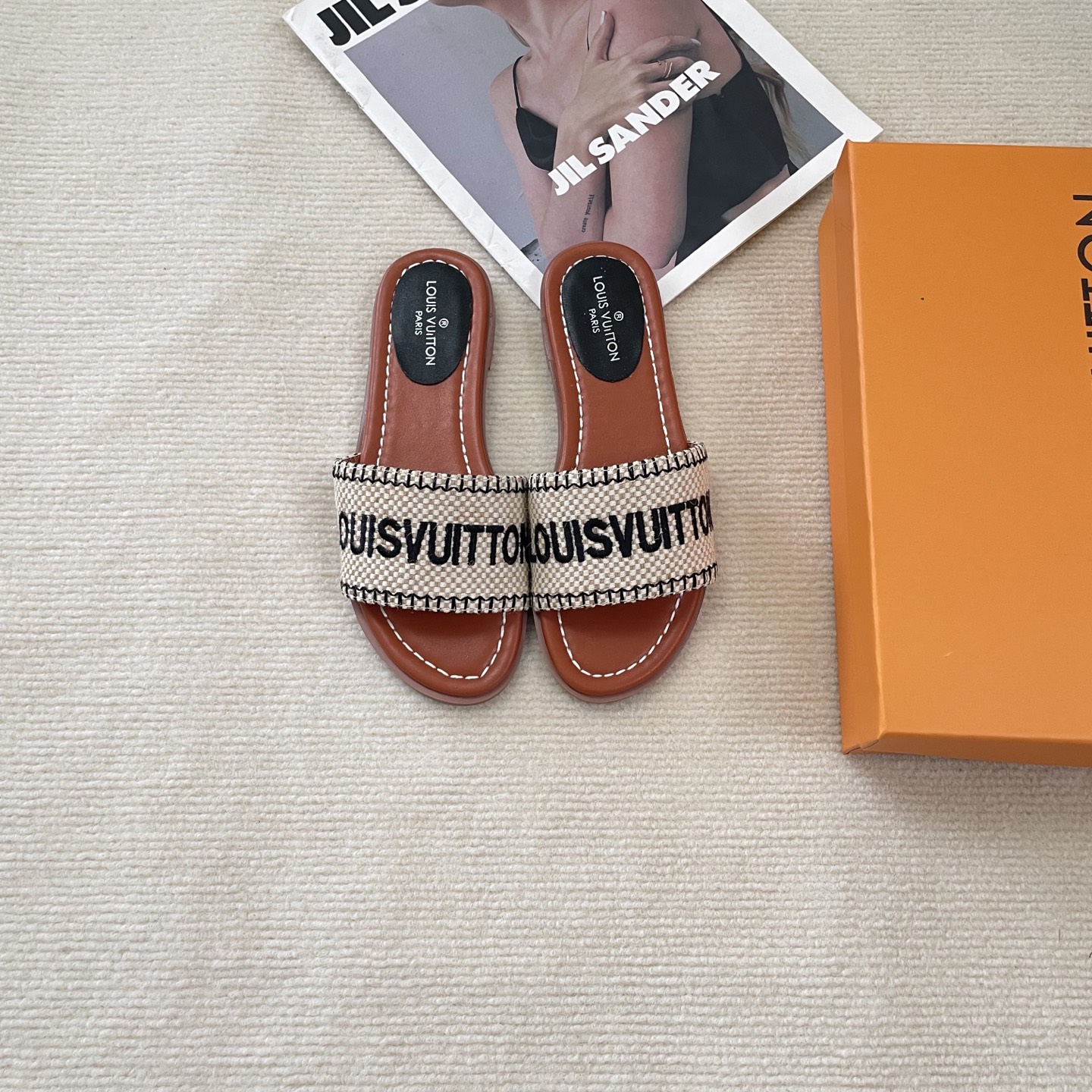 ルイ・ヴィトン「Louis Vuitton」【今年の新商品】ルイ・ヴィトン Auteuil スリッポン / レザーシューズ