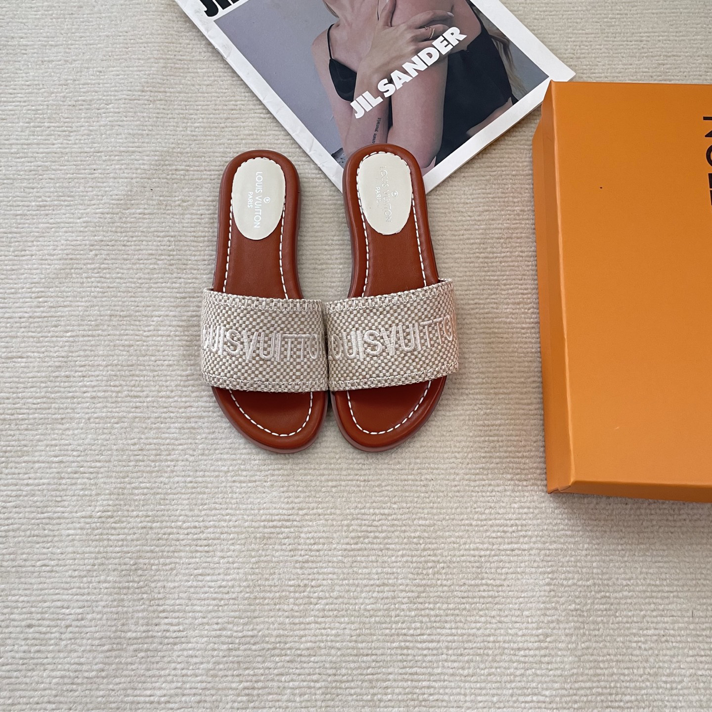 ルイ・ヴィトン「Louis Vuitton」【今年の新商品】ルイ・ヴィトン Auteuil スリッポン / レザーシューズ