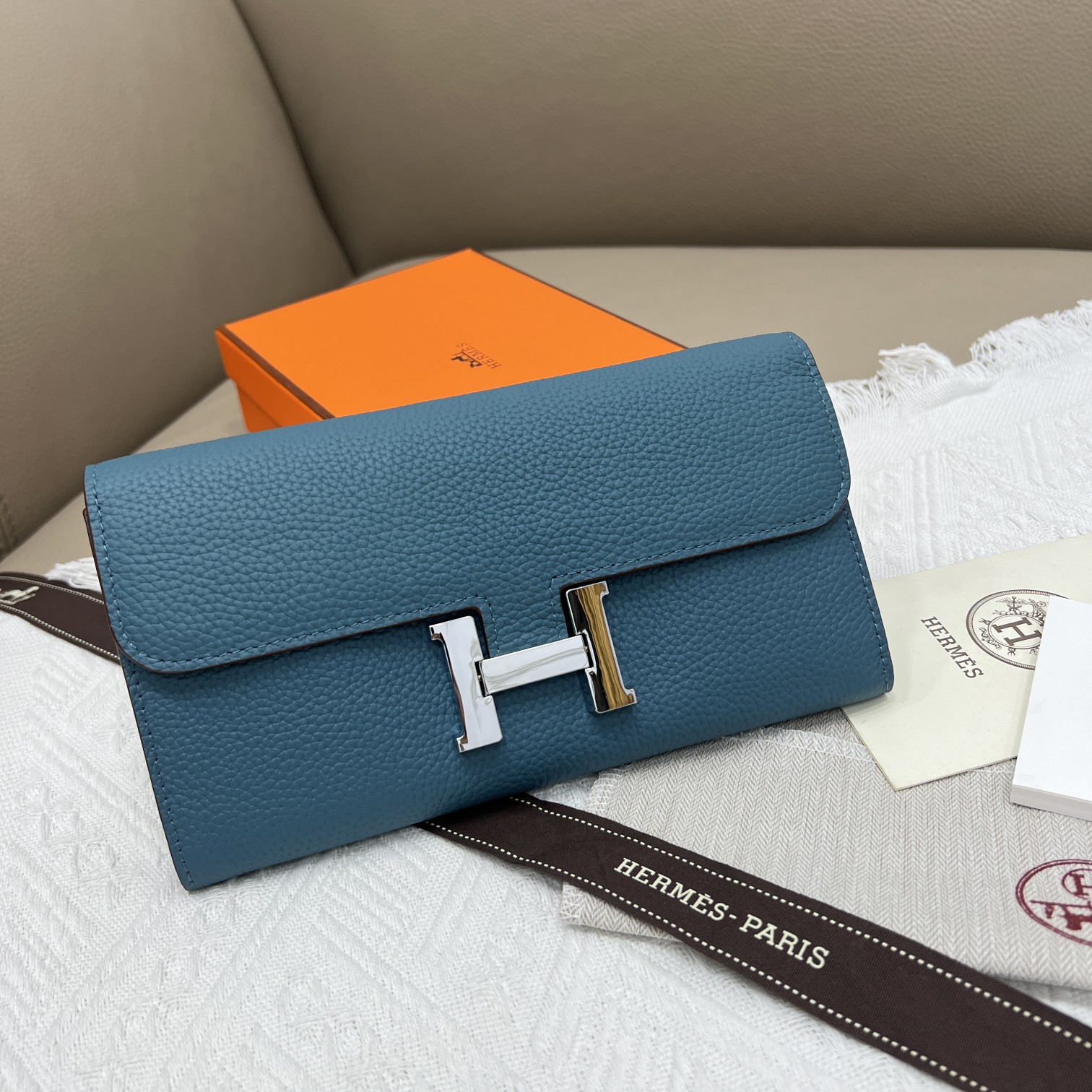 エルメス(Hermès) コンスタンス ロングウォレット - エプソムレザー 10色