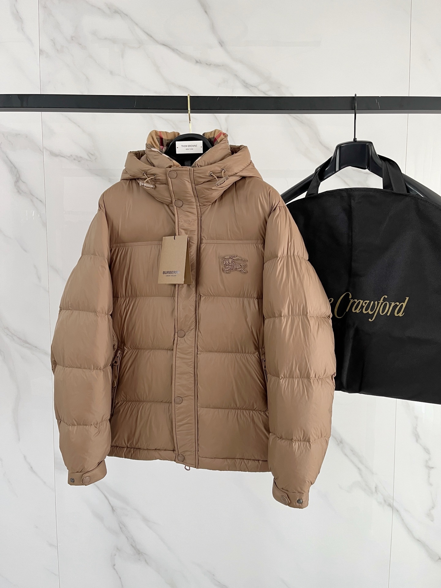 バーバリー「Burberry」秋冬メンズファッションダウンジャケット