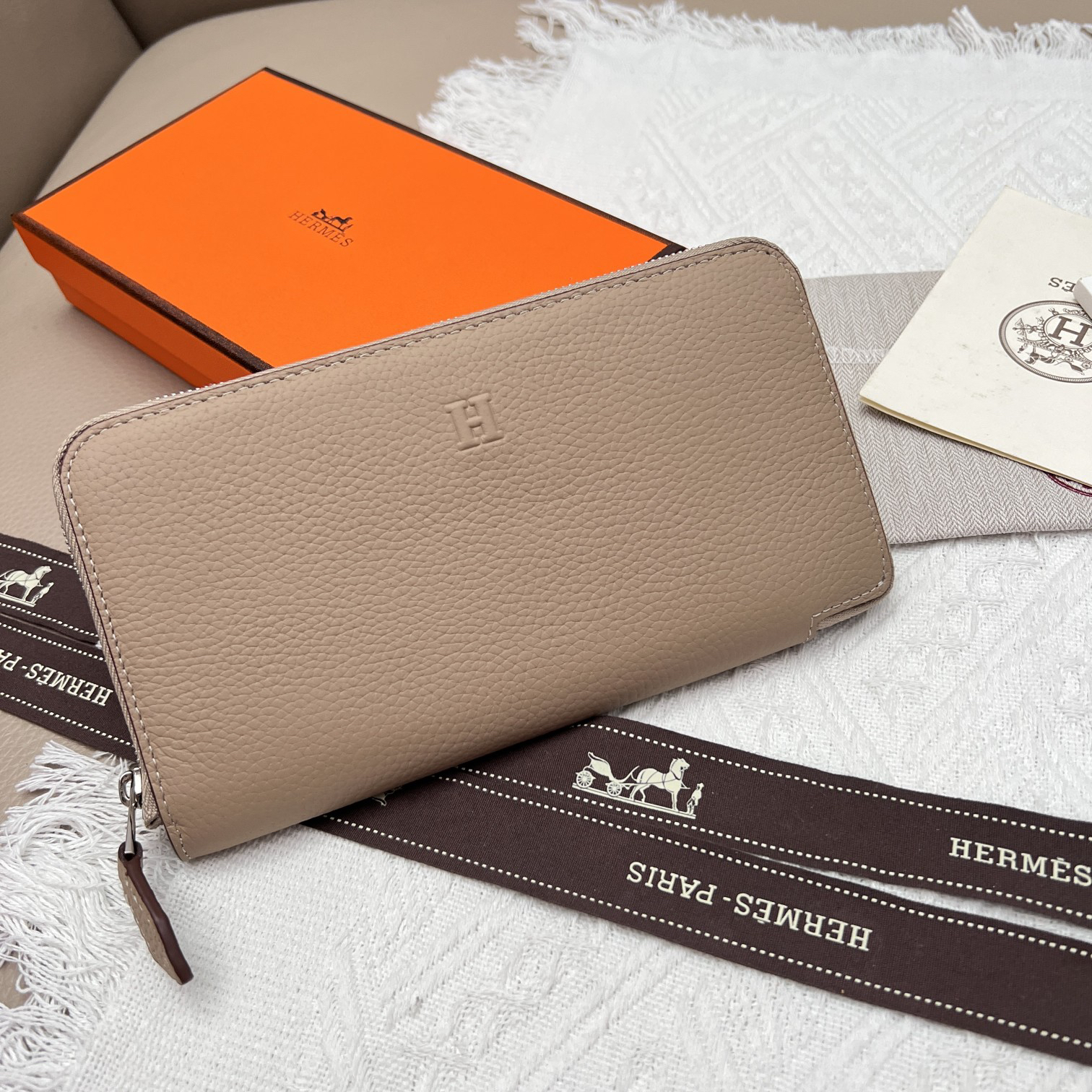 エルメス「Hermès」ベアーン モノクローム ウォレット 10色