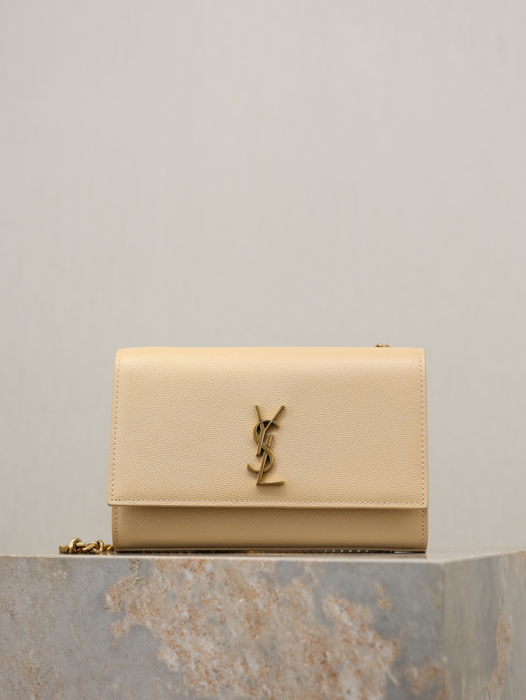 2026サンローラン「Saint Laurent KATE プティ グレインドレザー ショルダーバッグ