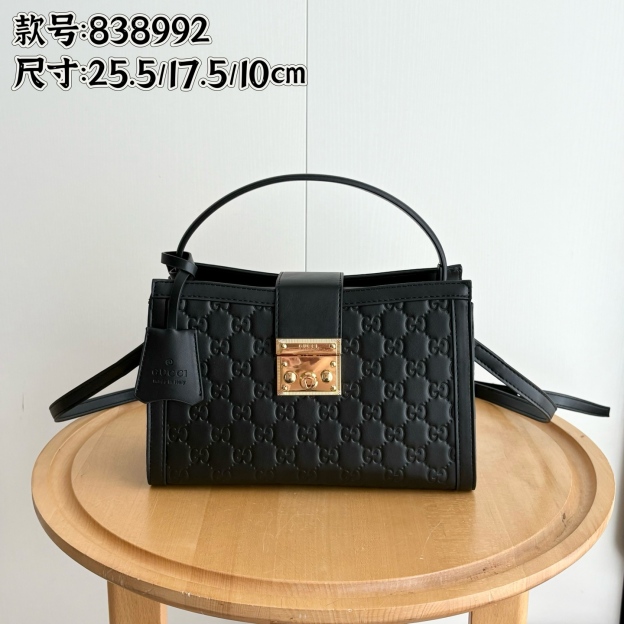グッチ「Gucci」グッチ パドロック ミディアム トップハンドルバッグ / ハンドバッグ