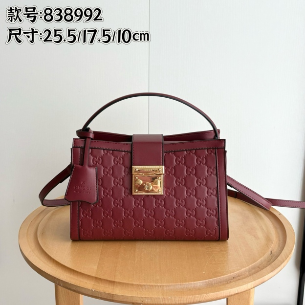 グッチ「Gucci」グッチ パドロック ミディアム トップハンドルバッグ / ハンドバッグ