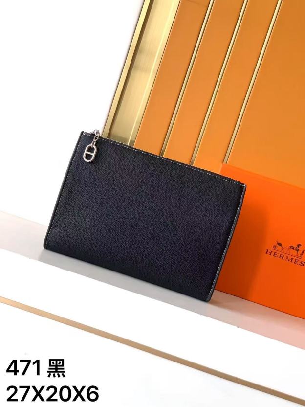 エルメス「Hermès」エルメス レザーハンドバッグ / クラッチバッグ