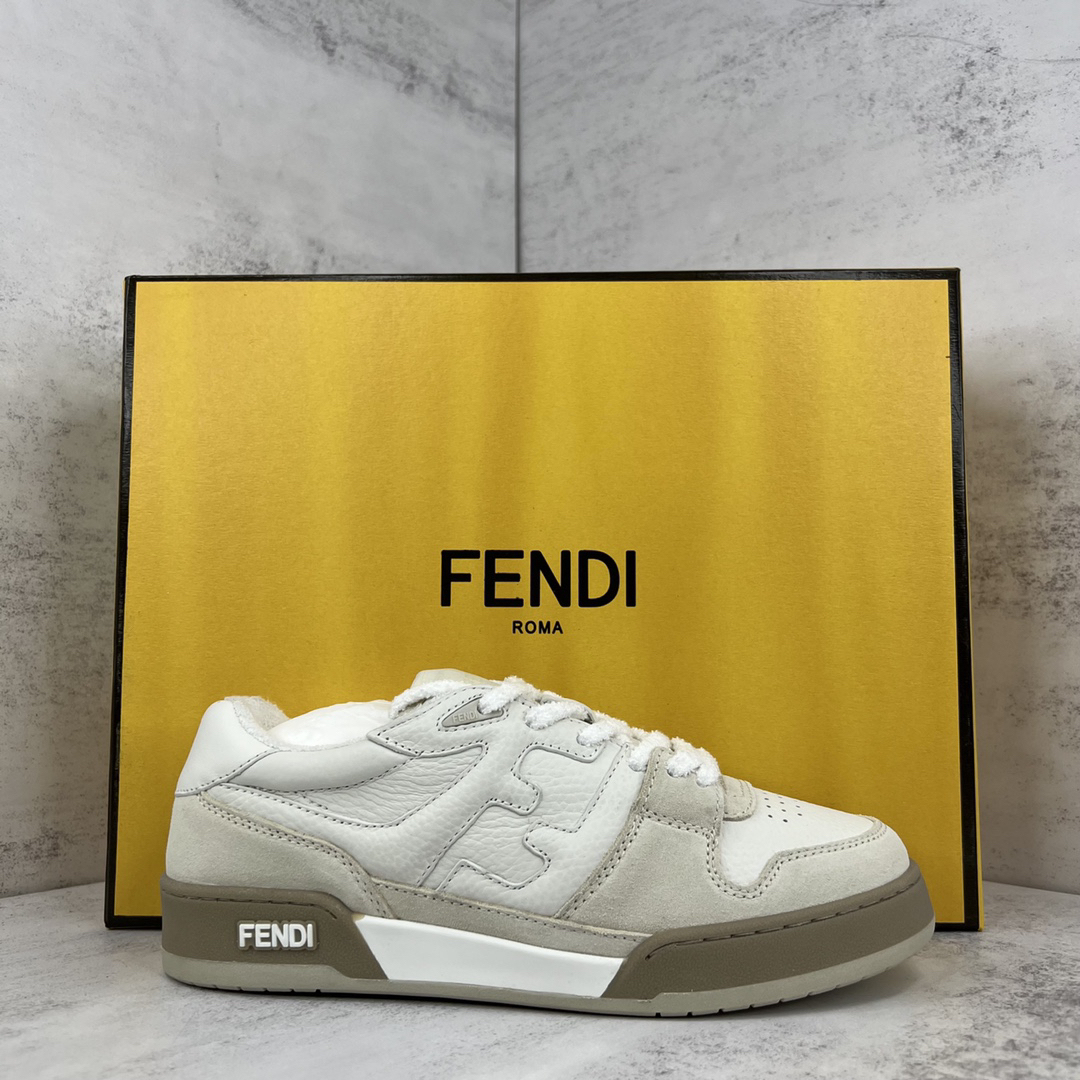 フェンディ「Fendi」フェンディ マッチ スニーカー / ユニセックスレザースニーカー
