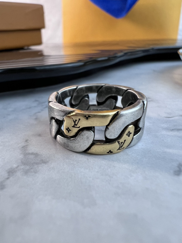 ルイ・ヴィトン「Louis Vuitton」Mosaic Thin リング