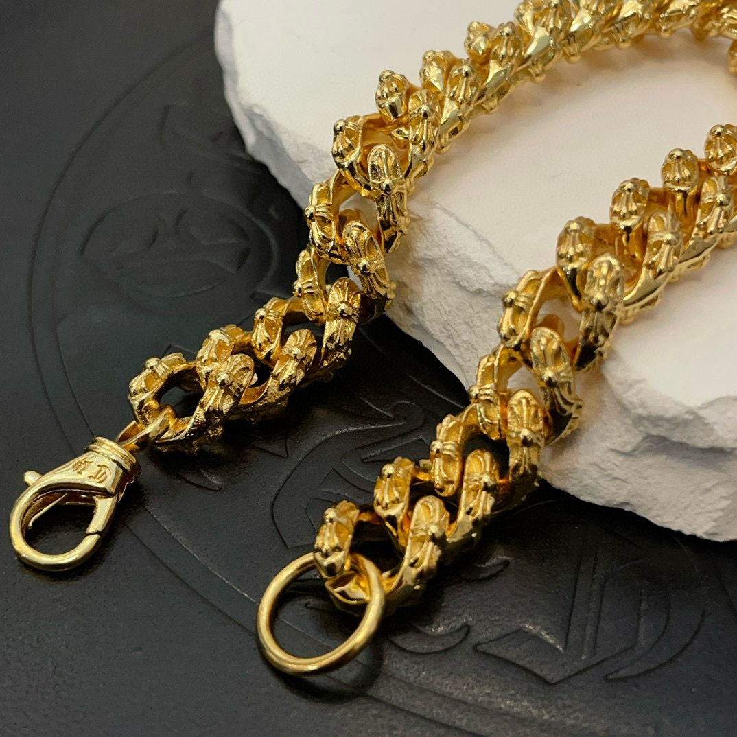 クロムハーツ「Chrome Hearts」ブレスレット - ヴィンテージ＆ロックテイスト ペア用